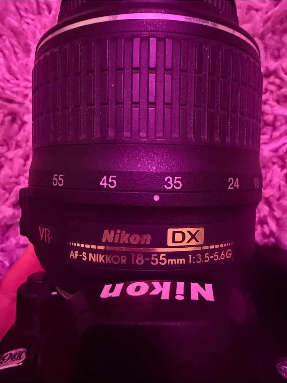 Nikon D60 DSLR Camera - Black with Black Strap